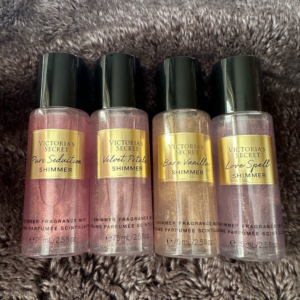 Victorias secret Shimmer fragrance mist set